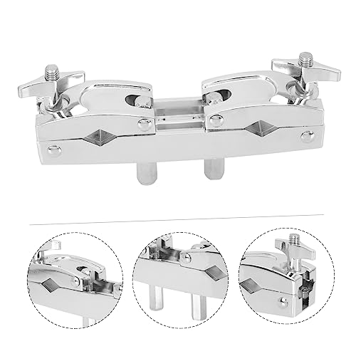 Support de cloche de grosse caisse avec clip d'extension pour batterie