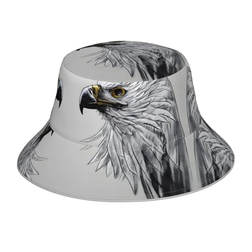 Chapeau bob réfléchissant noir pour rester élégant en randonnée outdoor