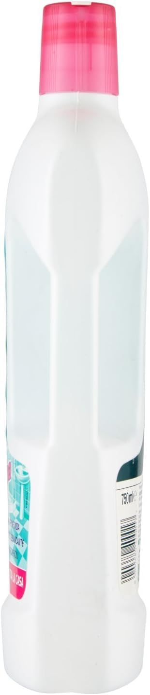 Cif - Limpiador de gel con lejía (12 unidades, 750 ml, limpiador multiusos, incluye llavero Italy Shop Service gratuito)