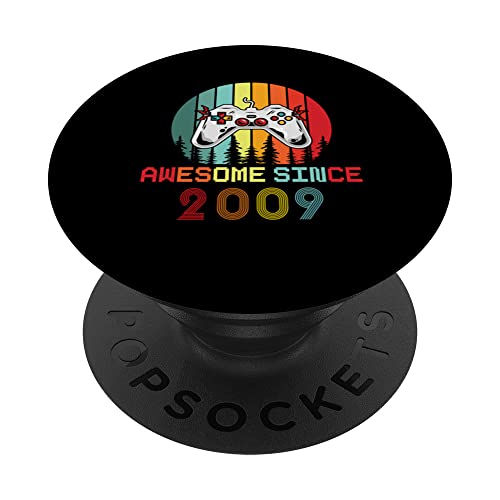 Impresionante Desde 2009 Cumpleaños 2009 Vintage 2009 PopSockets PopGrip Intercambiable