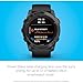Garmin Fenix 7X Pro Solar, Glass, Slate Gray Steel, Black Bundle with 2 Year Enhanced Protection Pack