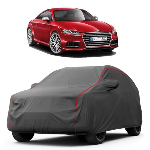 Image of Heavy-Duty Car Cover for Compatible with Audi TT (1998 to 2025 All Models) Deluxe Car Protection Cover - Waterproof & UV-Resistant All-Season Exterior Protection