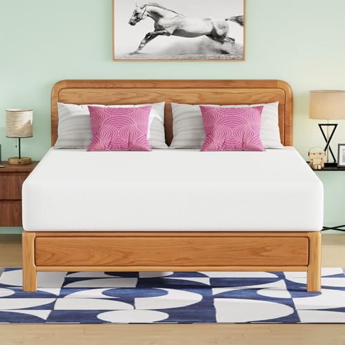 Image of PayLessHere | 12 Inch Cal King Mattress | Medium Firm Base Foam Mattress