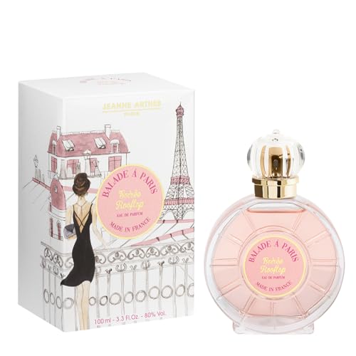 JEANNE ARTHES - Eau de Parfum Femme French Way Of Life - Balade à Paris - Soirée sur Rooftop - Floral & Frais - Patchouli & Vanille - Fabriqué en France à Grasse -...