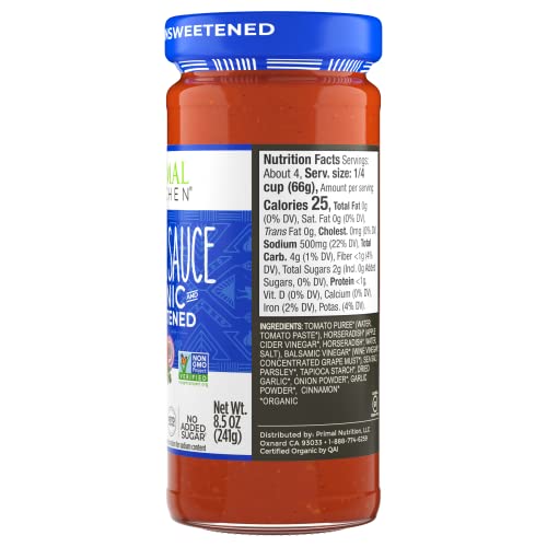 Primal Kitchen 0850004639351 Unsweetened Cocktail Sauce, Organic thumb #2