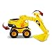 Cat Construction Fleet 10” Excavator Toy – Heavy‑Duty Plastic, Working Boom & Bucket, Free‑Rolling Wheels, Indoor/Outdoor Sandbox Vehicle for Toddlers & Kids Ages 2 +