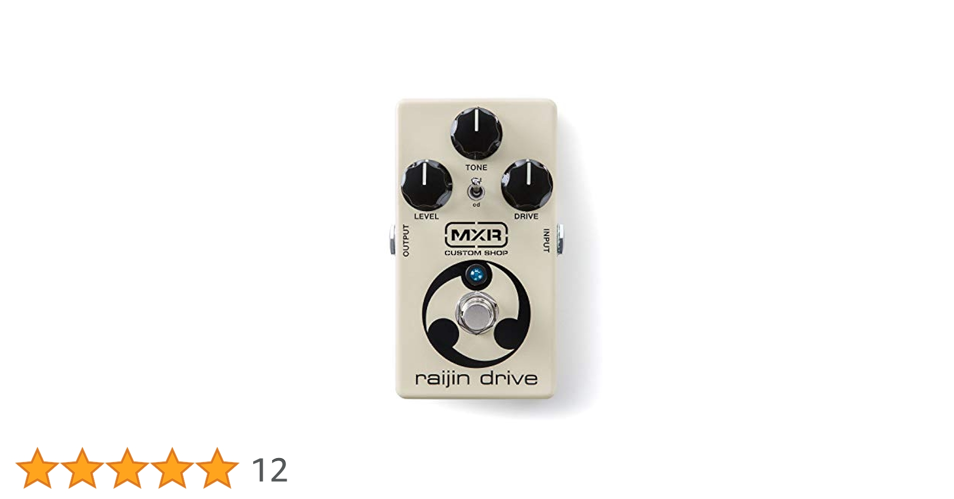 ギター MXR raijin drive MXR® RAIJIN DRIVE™ PEDAL - Dunlop