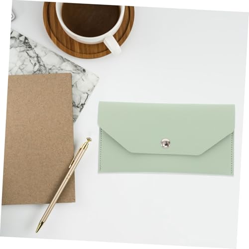 Pu Leather Long Wallet Organizer for Cash and Cards Compact Envelope Wallet for Women Stylish Small Pouch for Coins and Receipts Versatile Storage4