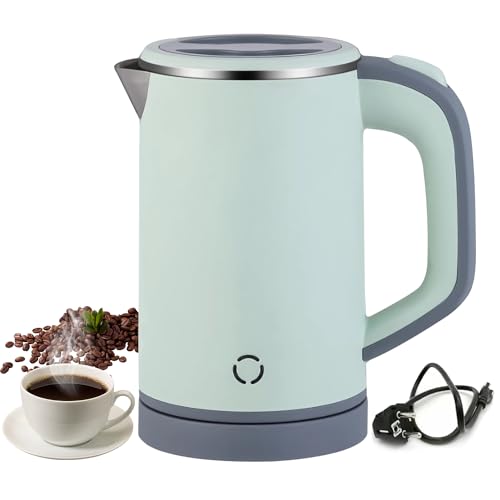 Bouilloire de voyage mini modèle 800 ml couleur verte pour petits espaces - 2