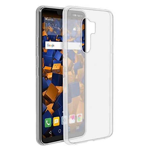 mumbi Mobilskal kompatibelt med LG G7 ThinQ mobiltelefonfodral, tunn, transparent