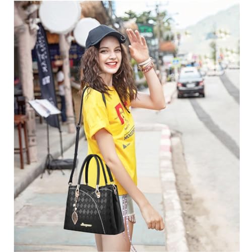 Image of Purses and Handbags Top Handle Satchel Shoulder Bags Tote Bag for Ladies