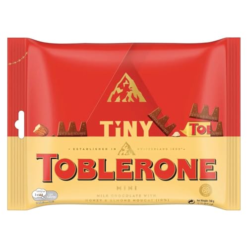 Image of Tobler Swiss Milk Chocolate with Honey & Almond Nougat 168g (Imported)