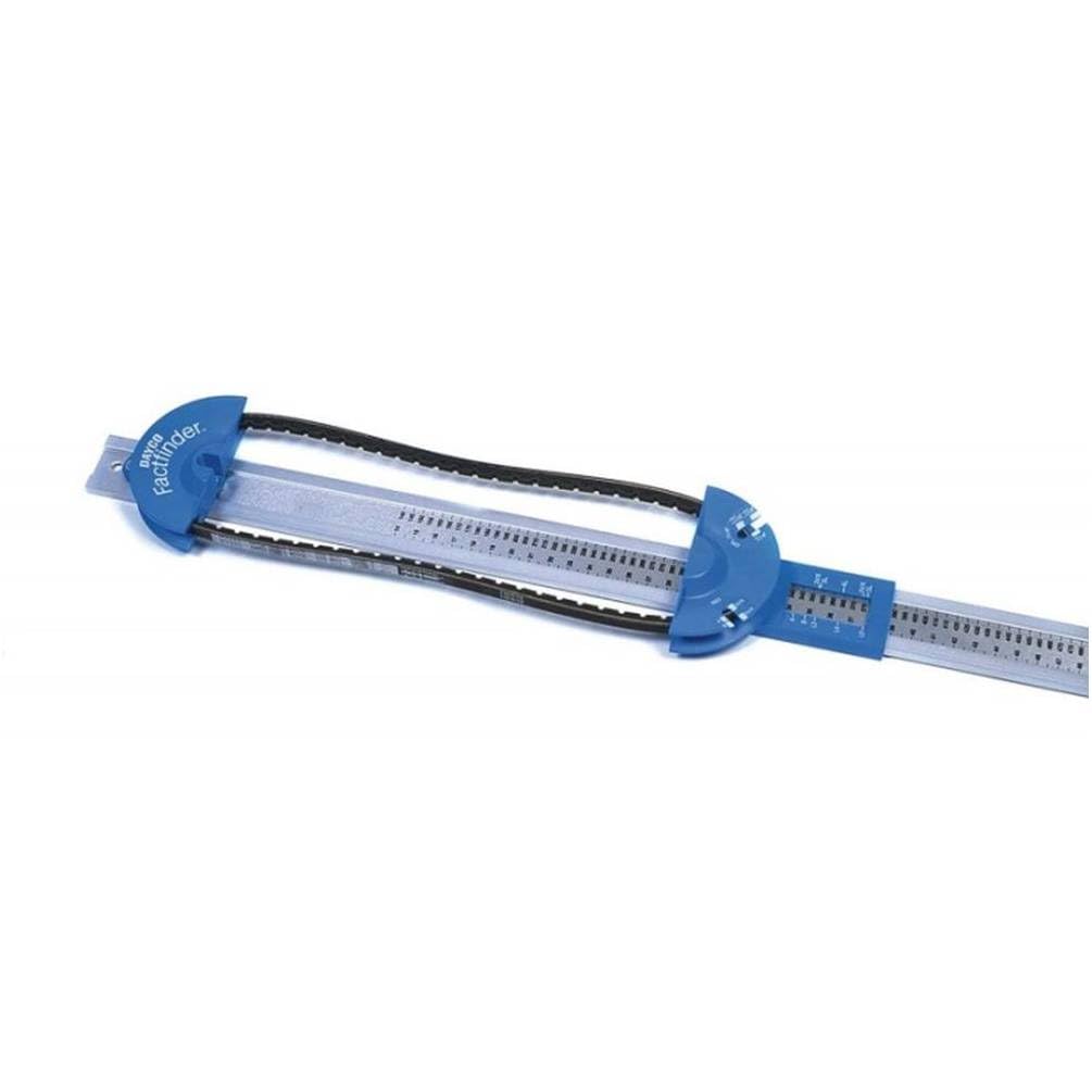 Medidor de correas – 126,5 cm x 18 mm x 6 mm – Precisión y robustez – Medición fácil y fiable – D-Work