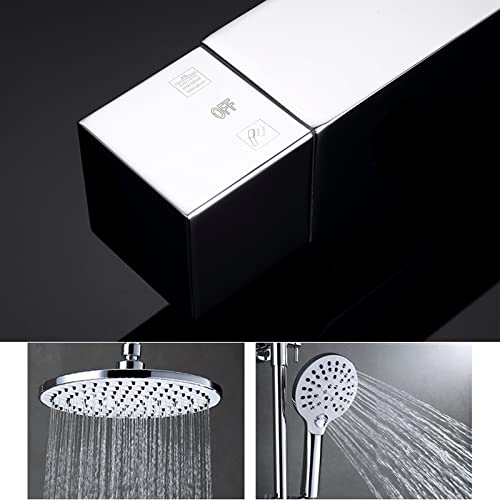 Ensemble robinet de douche thermostatique pour stopper le froid