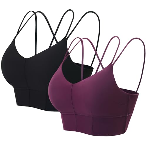 Image of MotoRun Bralettes for Women, Strappy Sports Bra Push up Bralette Sexy Bras Rave Top