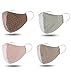 Produktbild Honmao 4 Packungen Erwachsene Plaid Druck, waschbare Baumwolle, atmungsaktiv und hautfreundlich, frisch und modisch, empfohlen für Männer und Frauen.