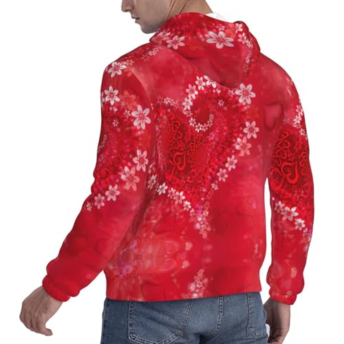 Sweat athlétique homme grande taille coupe décontractée Saint-Valentin - 3