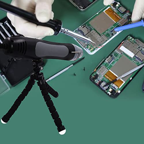 Mofa Heat Gun For Crafts Epoxy Resin Bubble Remover 6.6Ft Power Cord Hot Air Gun With Us Adapter Apply To Acrylic Painting Supplies Quickly To Dry Resin,Embossing Powder,Paint,Clay (Black) #TOP4