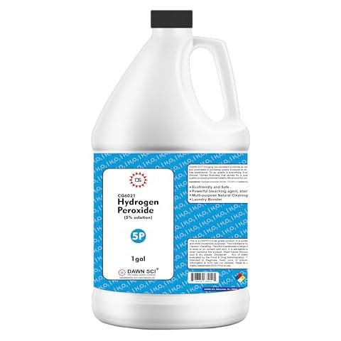 Dawn Scientific Hydrogen Peroxide 5% USP 1 Gallon, 128.0 Fl Oz Cover