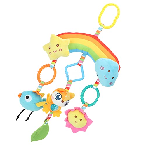 Brinquedo de Cadeirinha de bebê, Brinquedo de Pelúcia Pendurado para bebê, Presente Educacional Colo
