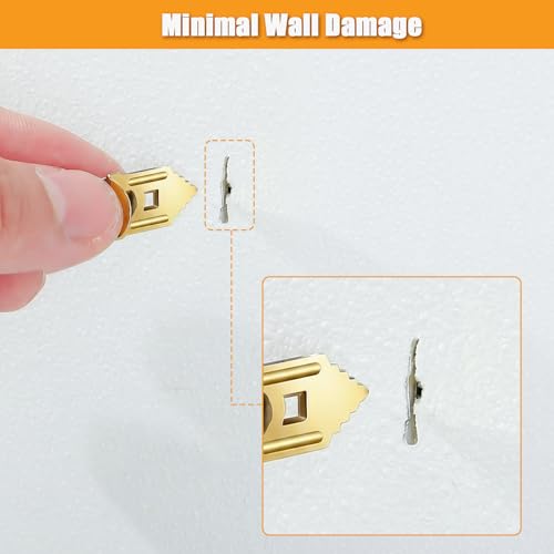 Image of KURUI 180Pcs Self Drilling Drywall Anchors with Screws Kit, Fixion Tools Metal & Heavy Duty Grip Anchors for Wall, Sheetrock, Expansion Assorted Sizes Anchor for Picture Frames, Shelves & Home Decor