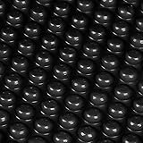 Mit Luftkammern! well2wellness® Solarfolie Plus schwarz fertig konfektioniert für Rundbecken Ø 4,60 m