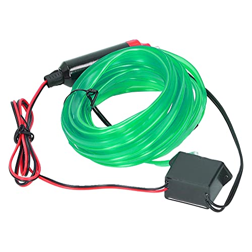 Akozon Lumières de Bande de LED, 5 m / 16.4ft Auto LED Bande Allume-Cigare entraînement Lumineux ambiant Voiture lumière intérieure DC 12 V Voiture...