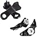 Produktbild 2 Paar Autolichthalter-Clips, einfache Installation, E60 520 Reparatur-Halterungen, E61 schwarz Halogen-Scheinwerfer-Halter, hitzebeständig 525 Ersatz für BMW, schwarz