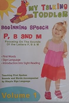 DVD My Talking Toddler: Beginning Speech - P, B, and M Book