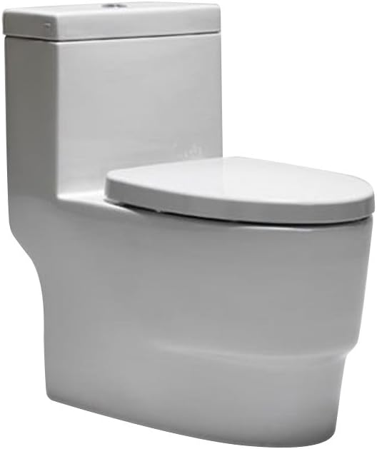 LF1062 Halo High Efficiency Freestanding Toilet, White Finish