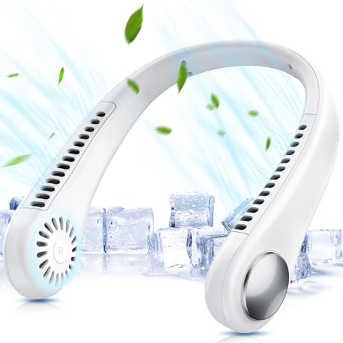ITHKY Neck Fan, Portable Hands Free Bladeless Mini...