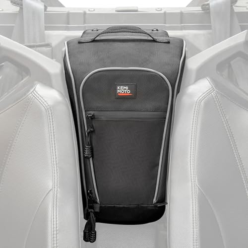 Bolso de almacenamiento KEMIMOTO PRO XP 2020-2025 para UTV, bolso central de asiento con cremallera resistente al desgaste de PVC, compatible con Polaris PRO XP / 4 miniatura 1