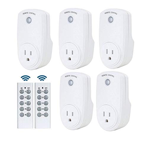 Calvas Wireless Smart Home Device With Remote Control EU US UK Standard Plug Power Outlet Light Switch Plug