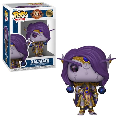 Funko Pop! Games: World of Warcraft - Xal'atath - Figura de Vinilo Coleccionable - Idea de Regalo - Mercancía Oficial - Juguetes para niños y Adultos - Figura Modelo para coleccionistas y exhibición
