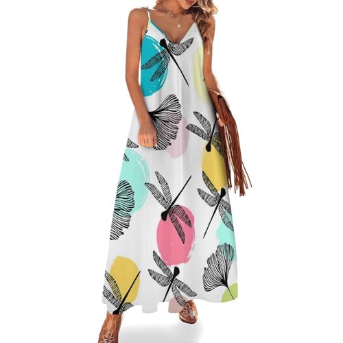 Robe maxi pour voyages et plage le vêtement d'été fluide