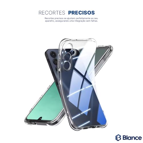 Blance, Kit Capa Anti-Shock + Película de Vidro 3D Para Galaxy A16