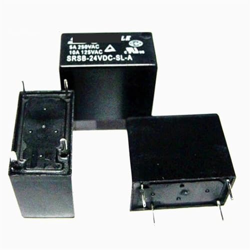Relais SRSB-12VDC-SL-A 5A 4 broches DIP4 pour circuits imprimés, lot de 5 pièces - 5