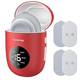 Lanieney Wireless TENS Unit, Muscle Stimulator for Pain Relief, 2 Pack U8PRO Portable Rechargeable TENS Machine with Charging Case, 2 Channels Muscle Massager for Back/Shoulder/Waist with 4 Pads