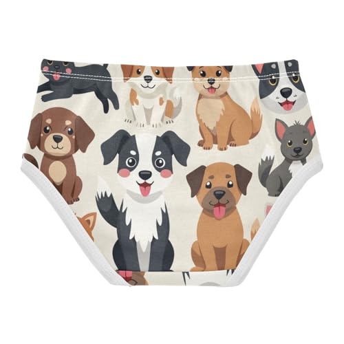Cute Cartoon Puppy Panties for Girl Girls Underwear Toddler Cotton Fancy Underpants Briefs 2t2
