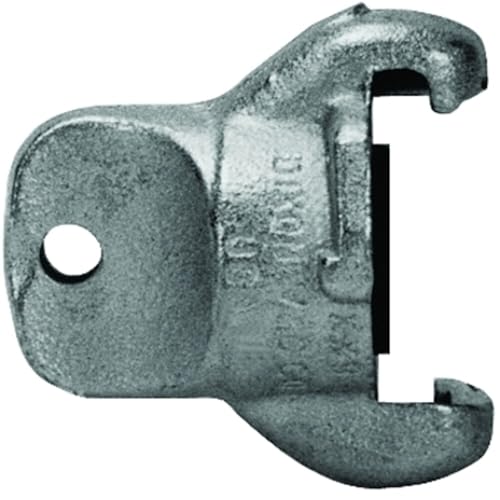 Dixon Air King AM0 Iron Air Hose Fitting, 2 Lug Universal Coupling with Blank End