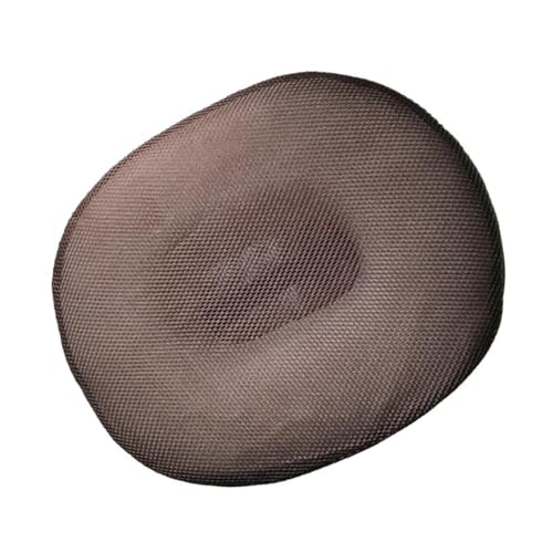 Ipetboom Hollow Hemorrhoids Cushion for Tailbone Relief Comfortable Seat Pad for Pregnant Women and Bedridden Patients Supports Healthy Posture Brown Mesh Design