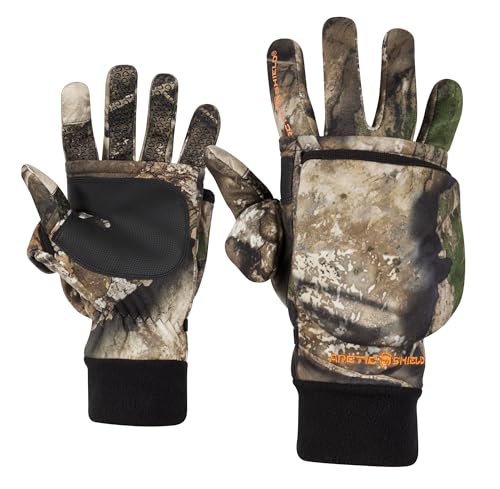ArcticShield Tech Finger System Hunting Gloves, Realtree APX, Medium