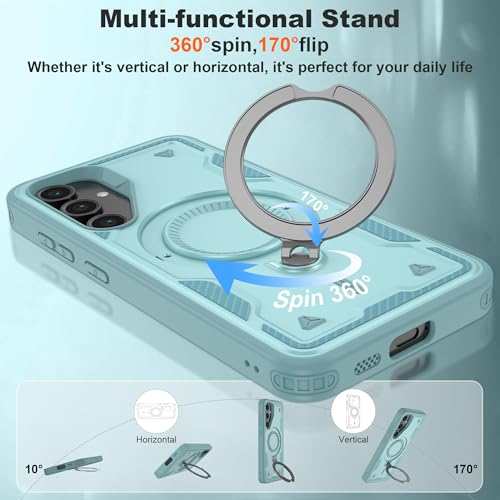 Coque Samsung S23 Plus Magsafe bleu clair anti-rayures et choc - 6