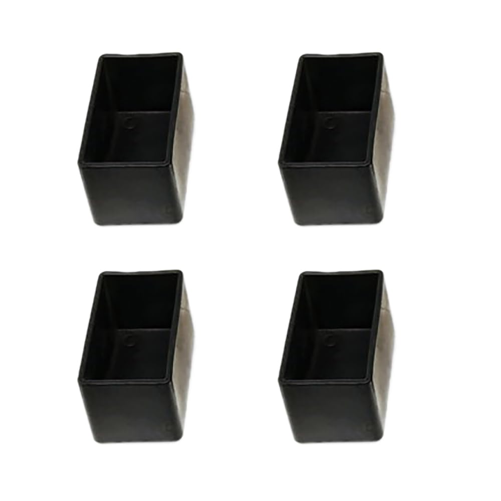 Capuchons de chaise PVC 25x45 mm pour stopper les bruits de frottement et les rayures au sol