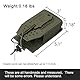 TOPTACPRO Taktische MOLLE Funkgerätetasche Tasche Universal Radio Halter für Walkie Talkie Motorola BaoFeng UV-5R BF-F8HP Einstellbare Lagerung Gewehr Magazin Tasche(Ranger Green)