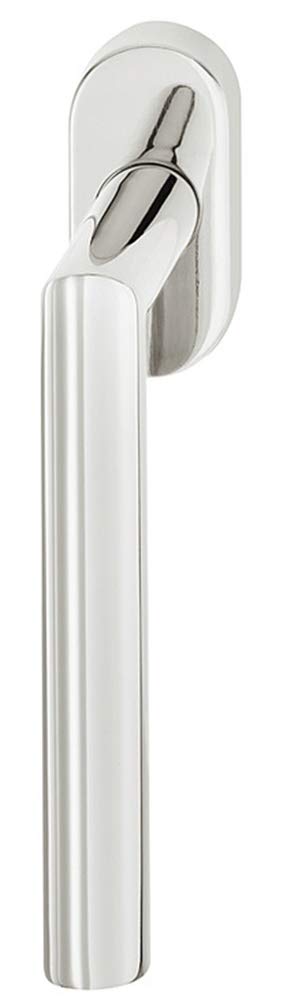 Poignée de fenêtre en acier inoxydable Gedotec wh2171 à bascule rotatif avec crantage 90°