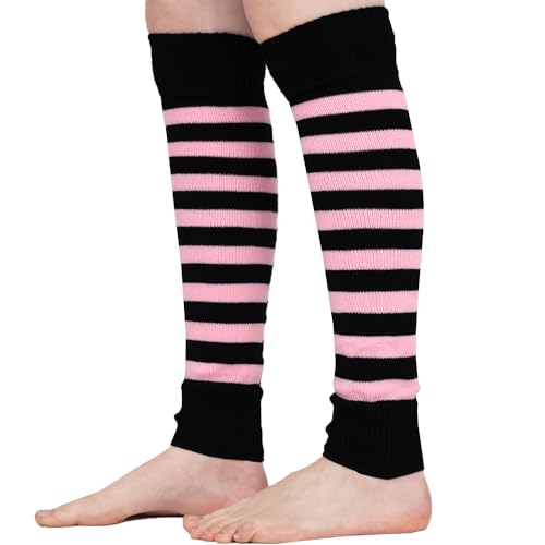 Image of Mysocks Leg Warmers Extra Soft Stylish Fancy Winter 80s Party Dance Neon Long Legwarmers for Women Girls Ladies