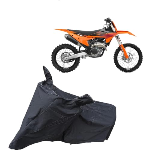 Image of KTM 250 SX-F Waterproof Bike Body Cover | Snow + Sun & Dust Protection Easy to Clean + Belt with Lock