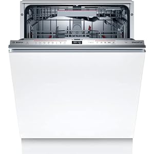 Bosch Huishoudelijke apparaten SMV6EDX57E Serie 6 vaatwasser volledig inschuifbaar 60 cm onderbouw roestvrij staal Efficiency Class D