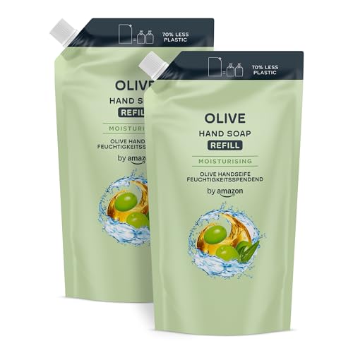 by Amazon Olive Hand Soap Refill 2 x 1000ml
